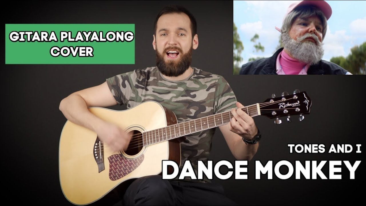 Tones And I - Dance Monkey | Cover Gitara | wersja trudniejsza