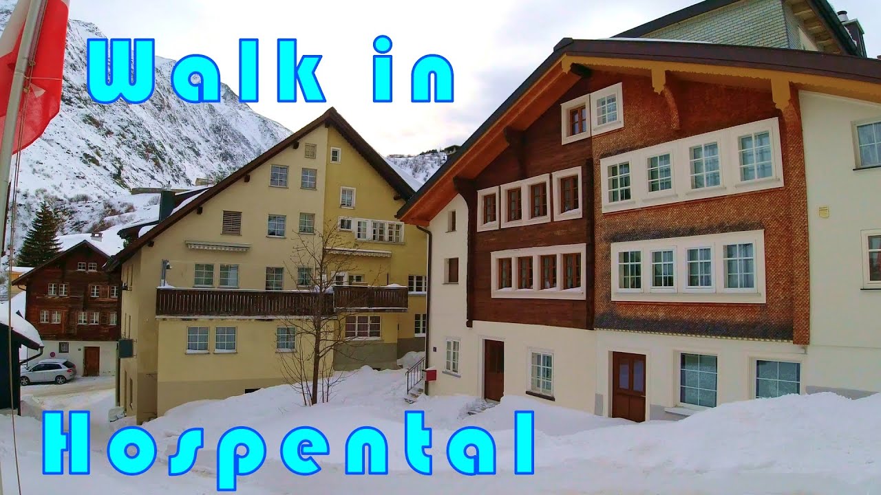 EPIC  Winter Walk in Switzerland, Hospental | Old Swiss 🇨🇭 Village❄️☃️  | 4K