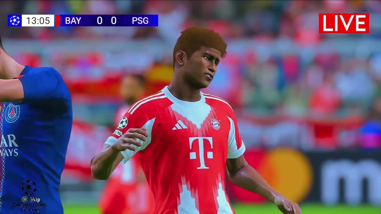 🔴LIVE : BAYERN M&Uuml;NCHEN VS PSG | CHAMPIONS LEAGUE SEMI-FINAL 2026 | SIMULATION GAMEPLAY