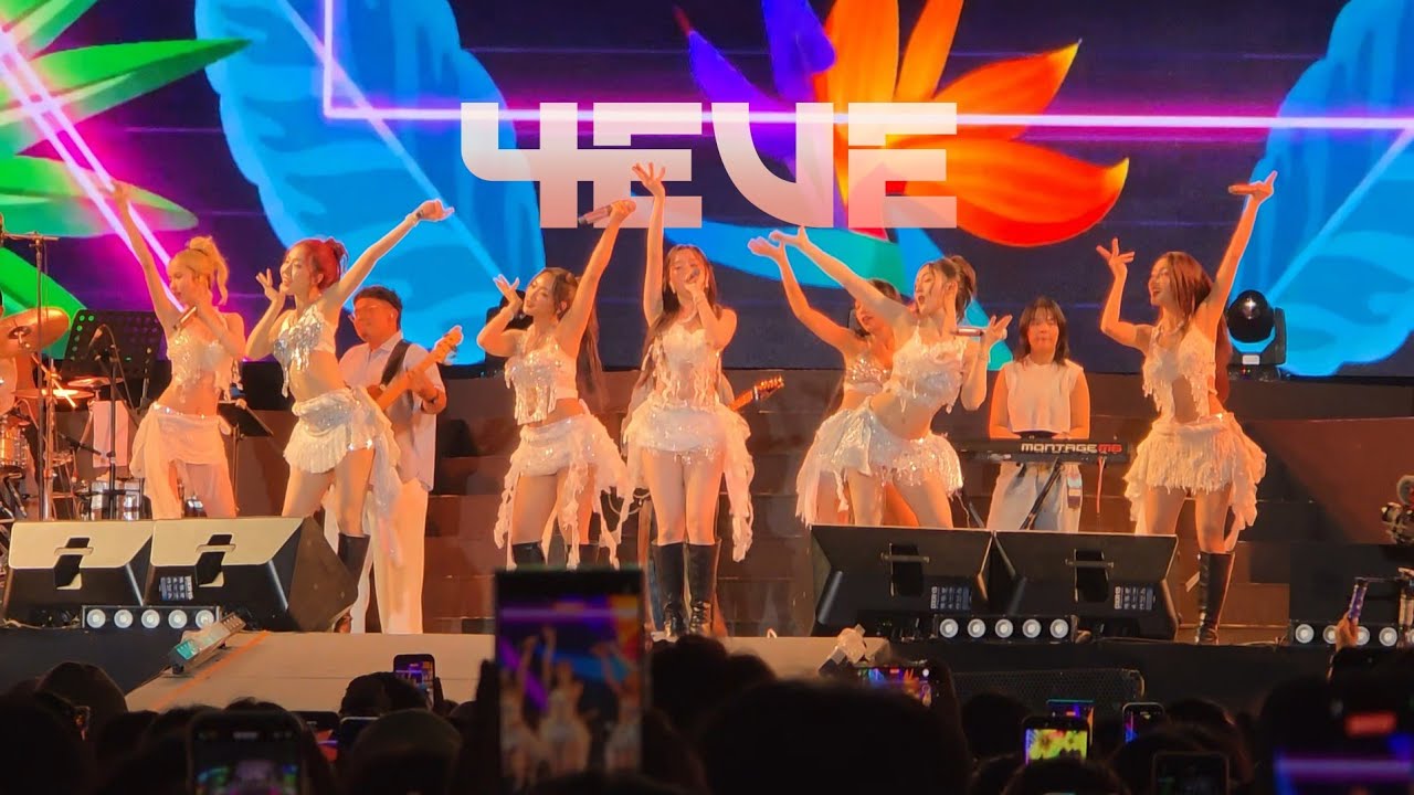 4EVE - Salsa No Drama + Situationship (Pattaya Countdown 2026 Monomax 2025.12.29) Fancam Fullcam 4K