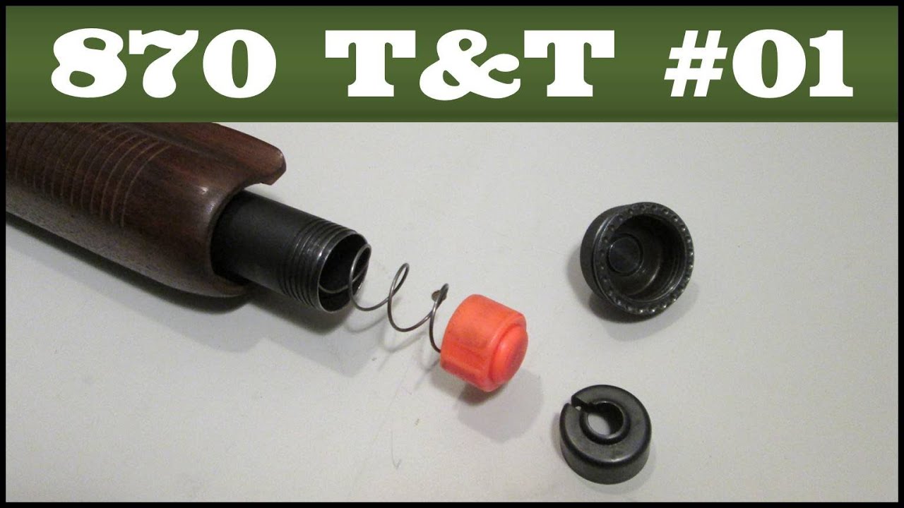 Replacing the Spring Retainer with a Follower - Remington 870 Tips & Tricks #1