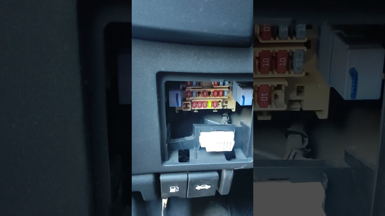 radio estereo de Nissan no enciende  fusible cortado