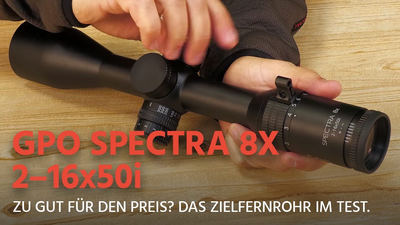 Zu gut für den Preis? – GPO Spectra 8x 2-16x50i Zielfernohr im Test!