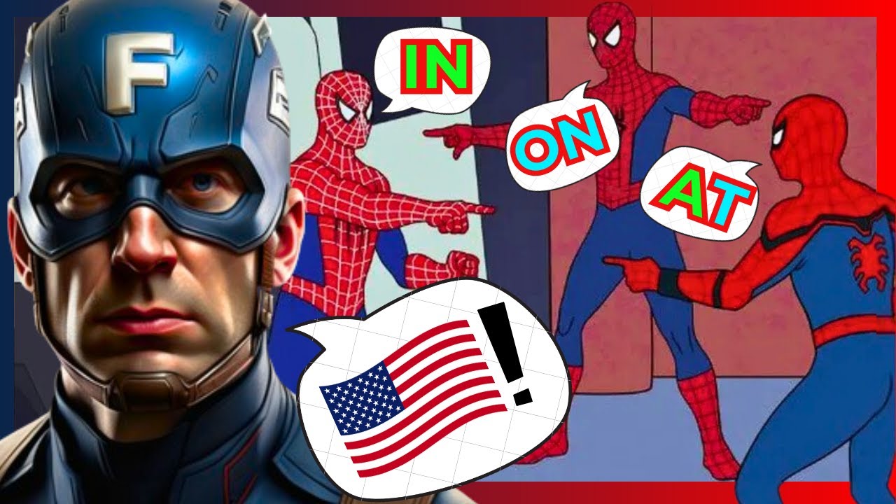 AQUELA AULA CHATA QUE VOCÊ PRECISA (como usar in on at em ingles)