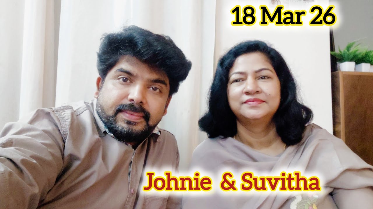 🔴 🅻🅸🆅🅴 | 18 March 26 | Morning Meditation & Prayer | Life Together with Johnie & Suvitha
