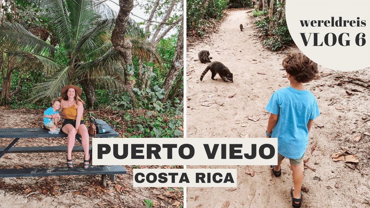 Puerto Viejo - Costa Rica met kids // wereldreis vlog 6