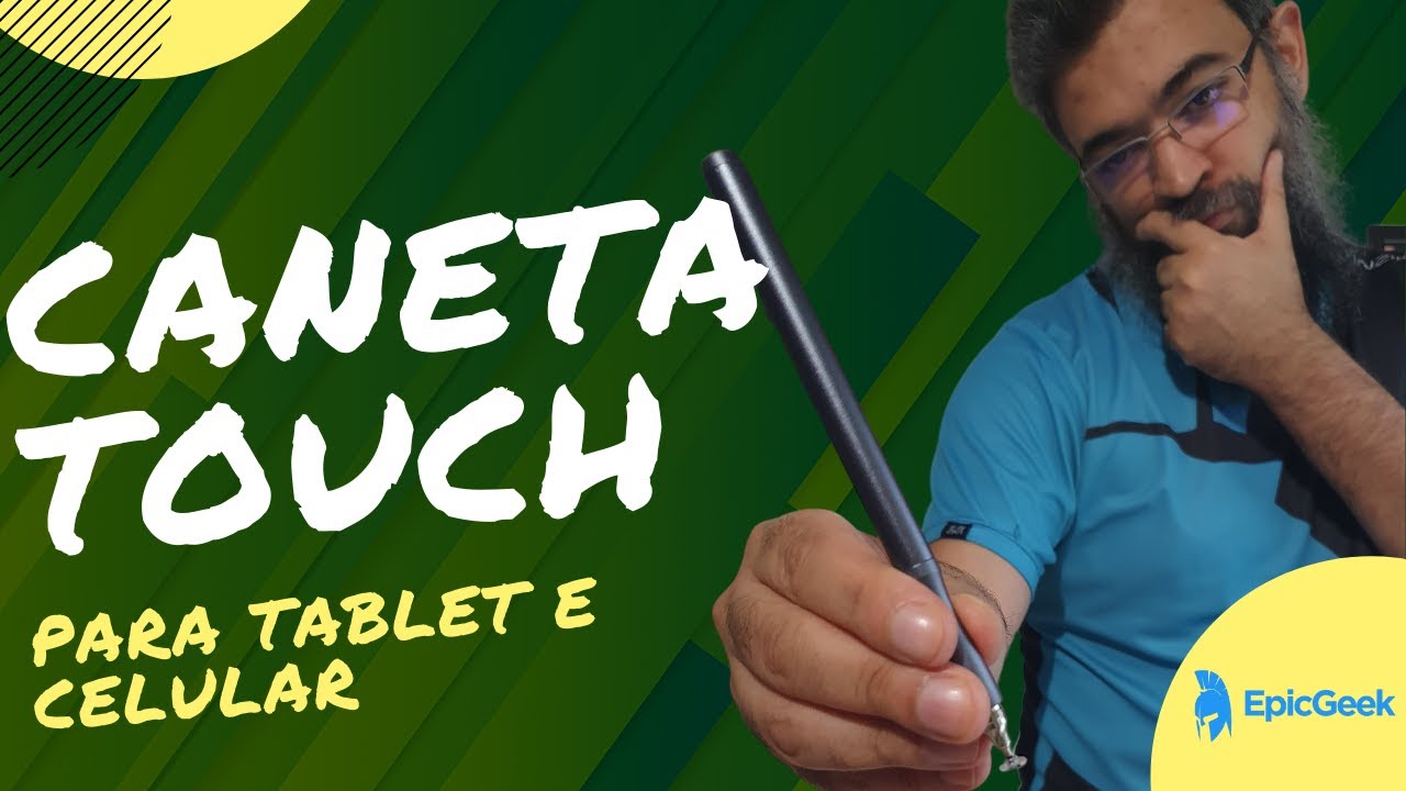Caneta touch screen universal com ponta fina funciona em qualquer smartphone ou tablet?