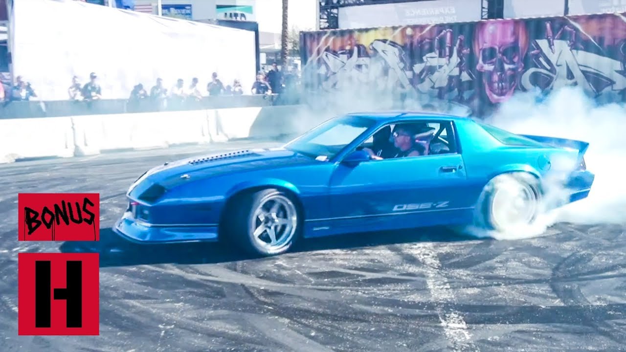 DSE-Z IROC Camaro Mullet Missile Rips the Yard at SEMA!