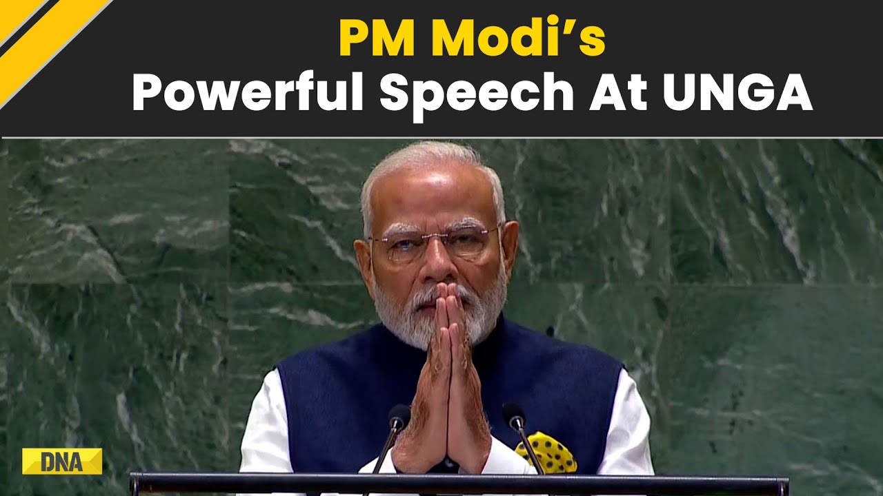 PM Narendra Modi Addressed at UNGA in United States New York
