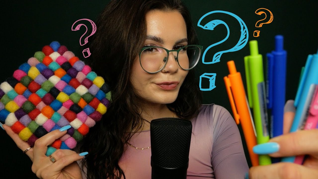 ASMR TEST NA INTUICJĘ 🤯 zgadywanki, wykonuj moje polecenia, bliski szept
