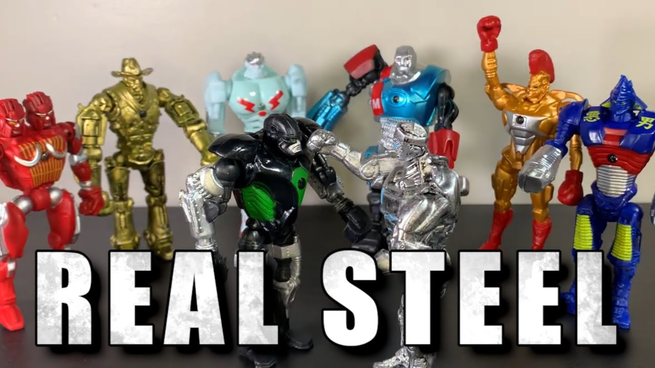 Real Steel Action Figures! 8 Figure Set | Toys from Amazon