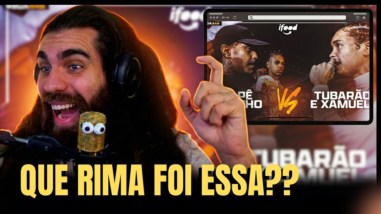 JOTAPÊ E NEGROTE X TUBARÃO E XAMUEL (RS) | SEMIFINAL | BDA 446 - React Lucas Meira