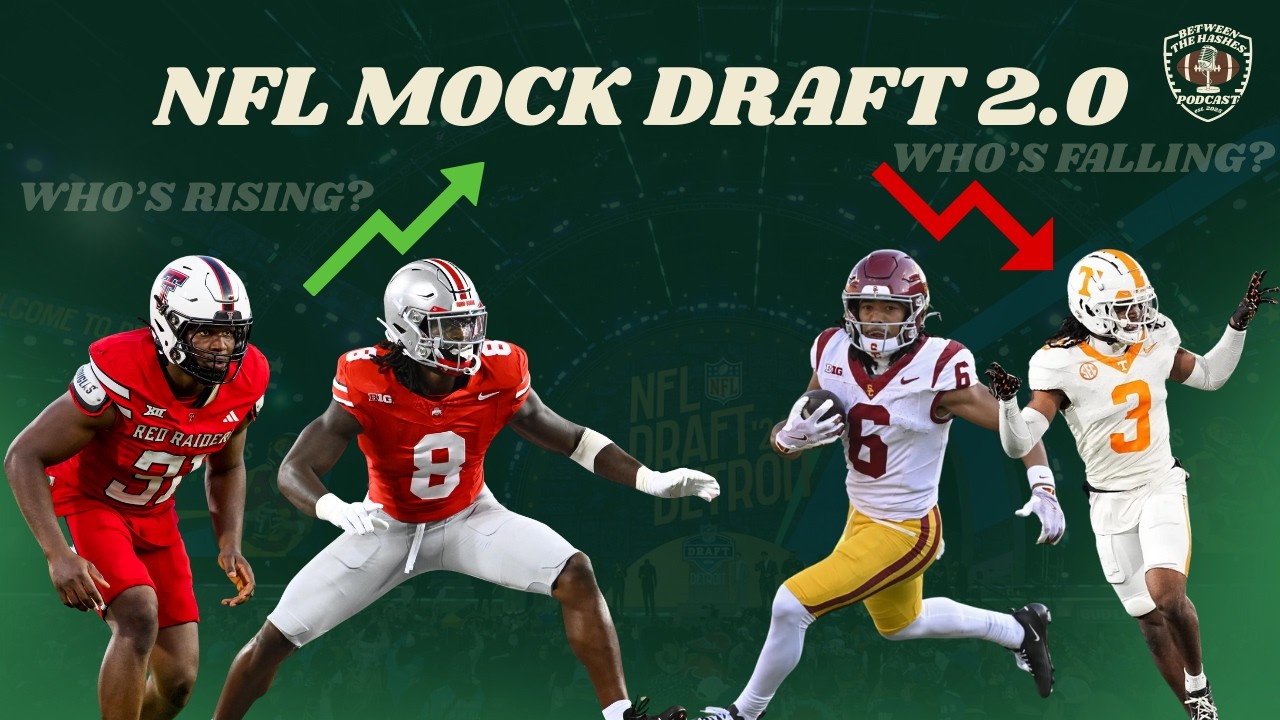 🚨NFL MOCK DRAFT 2.0 IS HERE🚨