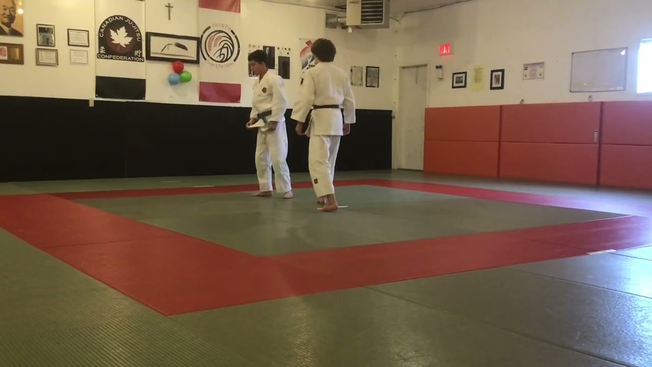 Paxton’s black belt test