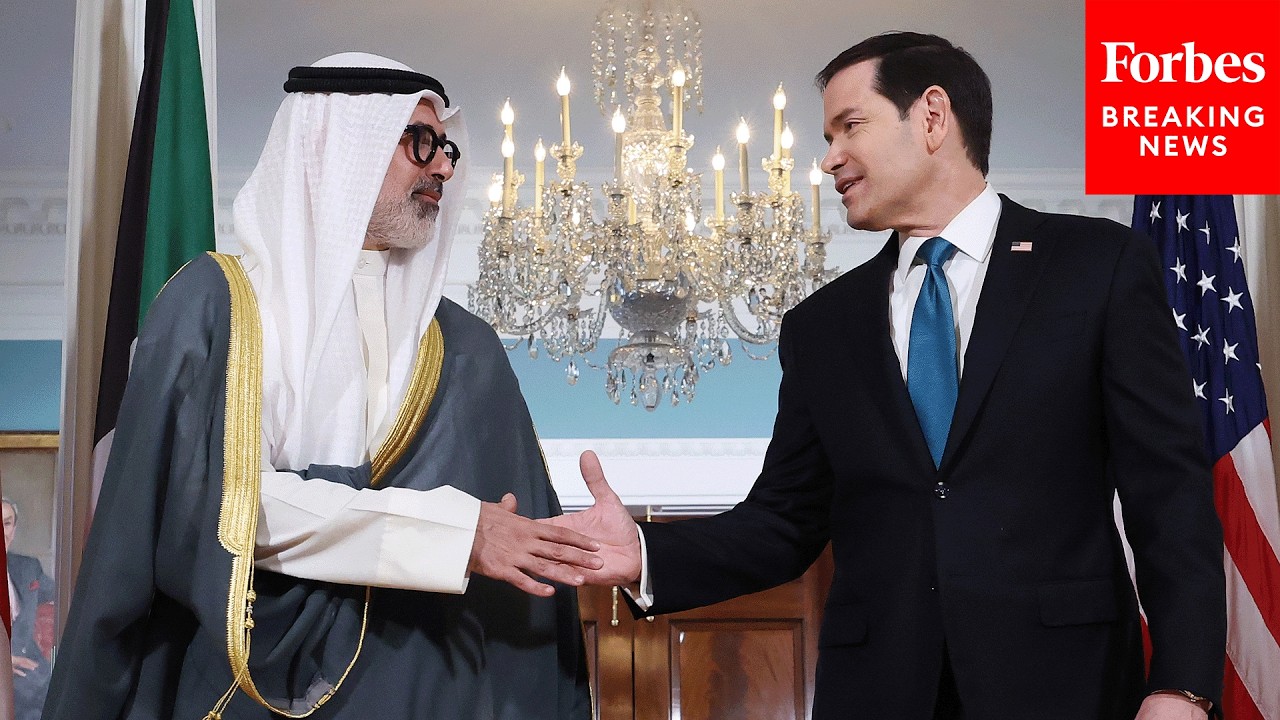 Marco Rubio Meets With Kuwait's Foreign Minister Amidst Renewed Strikes From Iran