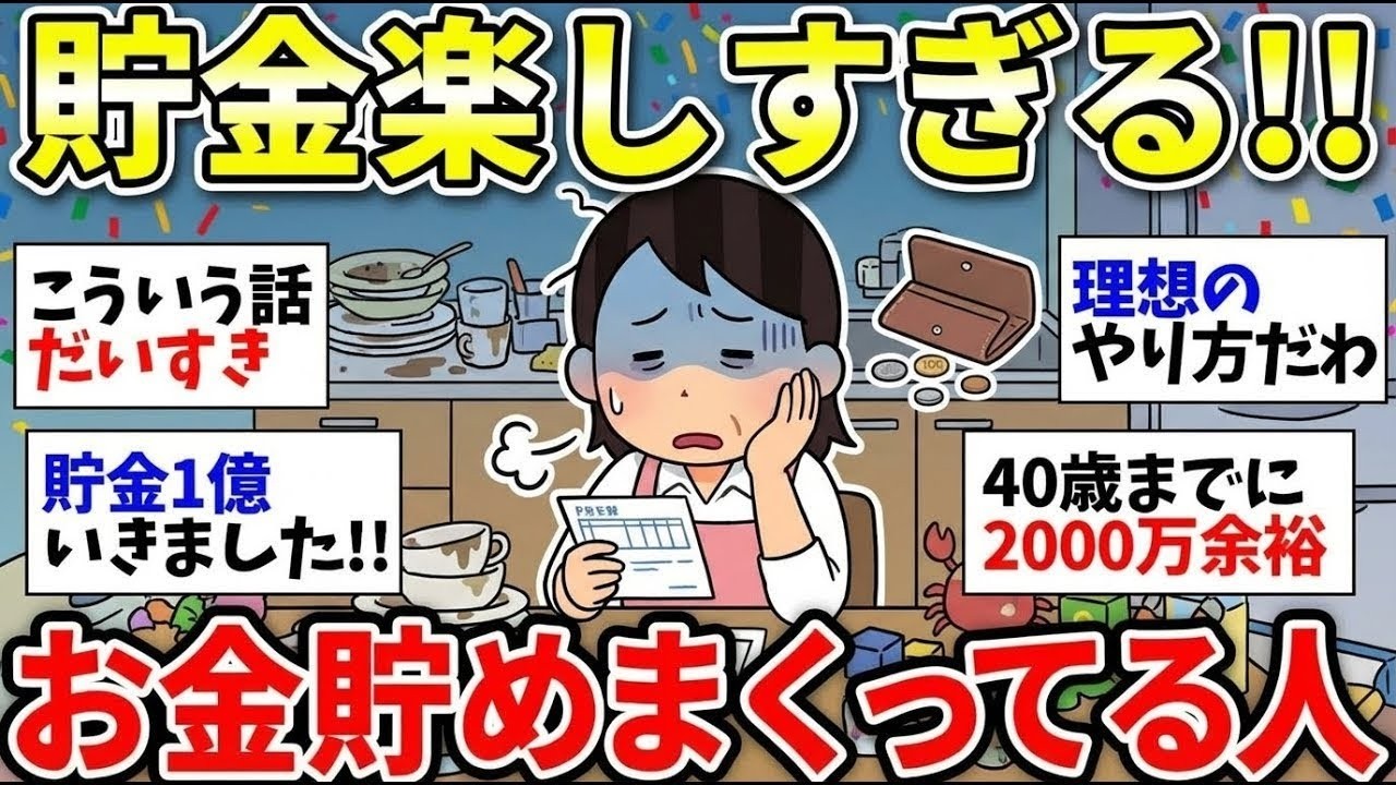 【ガルちゃん有益】みんなすごい！貯金のモチベーション上がる！！貯めまくってる人のやり方真似しようww　＜貯蓄・NISA・iDeCo・投資＞【ガルちゃん雑談】