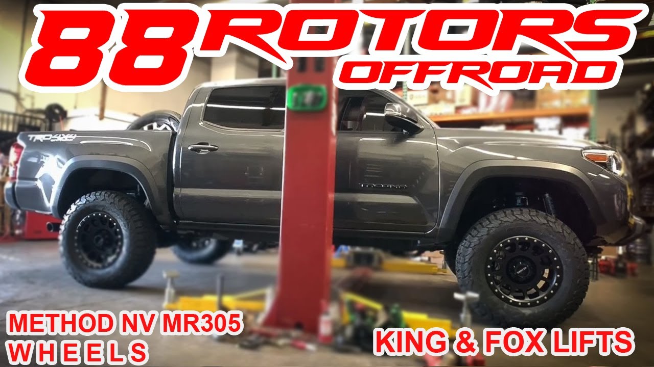 2ND & 3RD GEN TOYOTA TACOMA FOX & KING LIFTS ON 285/70/17