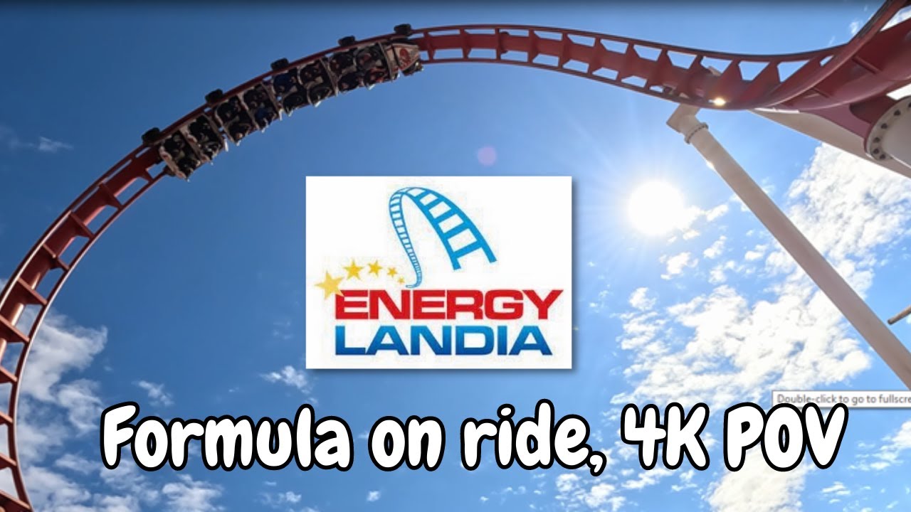 FORMULA roller-coaster on-ride POV at Energylandia, Poland #energylandia  #onride #formula