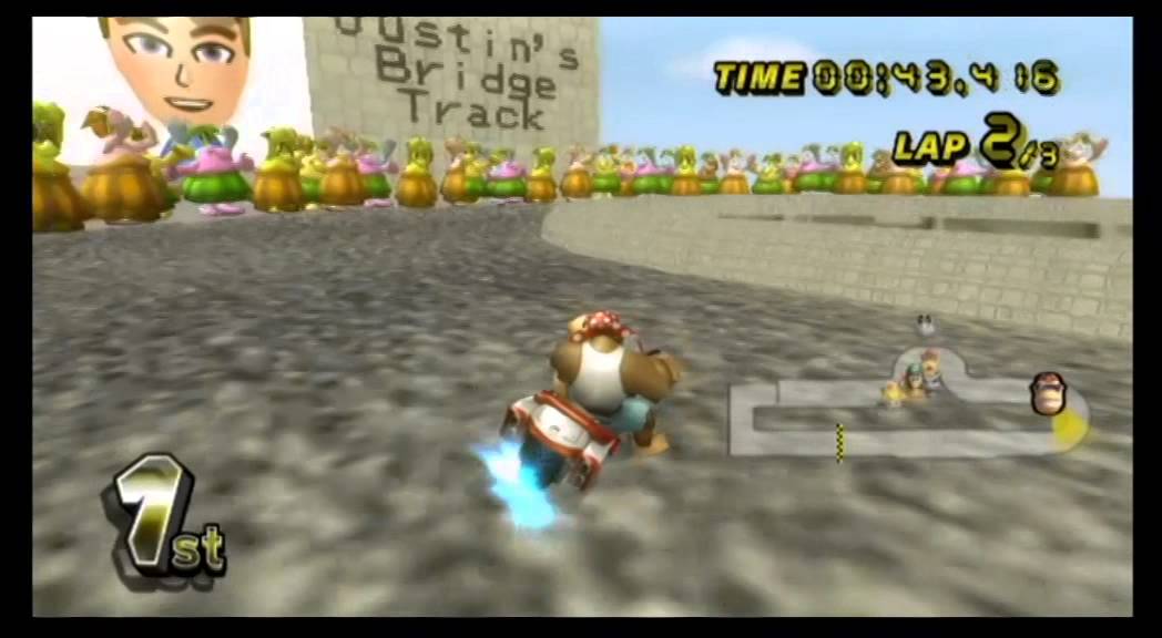 [MKWii] Justin's Bridge Track (made by SpyKid)