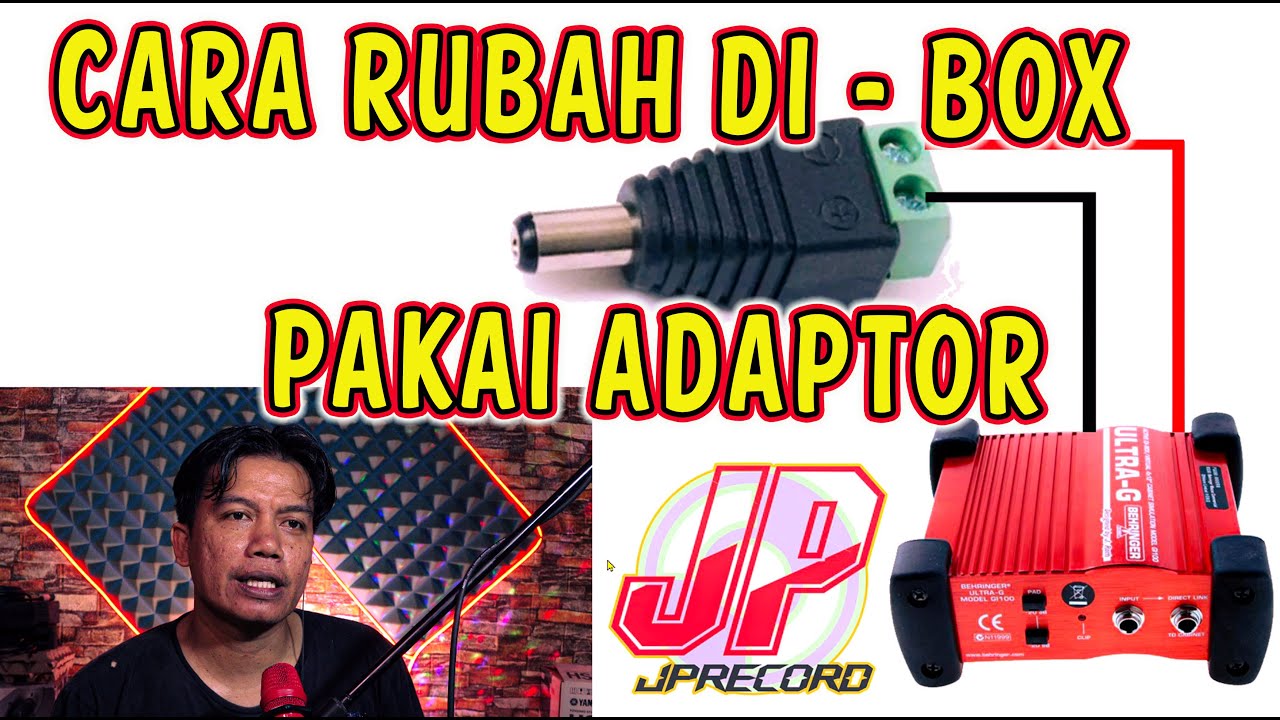 CARA MERUBAH DI BOX ULTRA-G PAKAI ADAPTOR