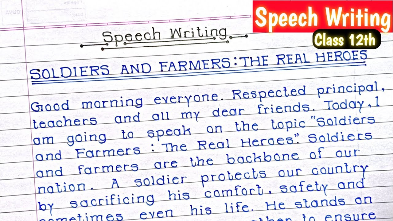 Speech Writing Class 12 | Speech Writing class 12 hsc | HSC Board Exam 2025/26 |