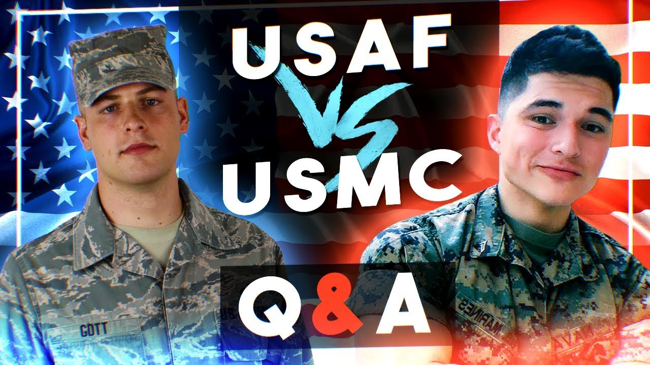 Airman vs Marine Q&A (Kyle Gott & NavaTheBeast)