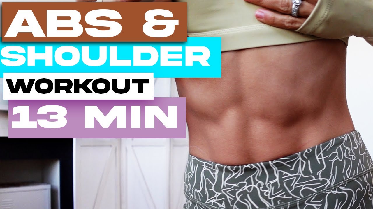 13 MIN AB & SHOULDER WORKOUT 🔥
