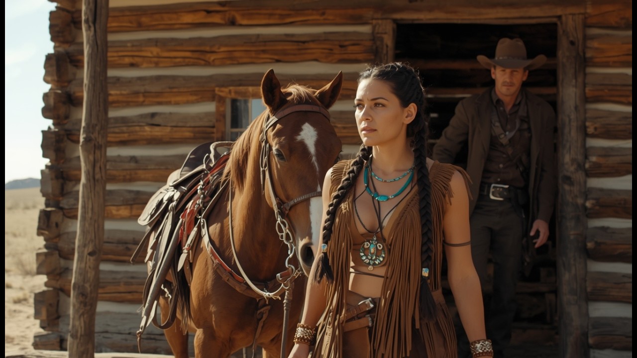 A Broken Cowboy Hid From the World — Until an Apache Woman Arrived on a Dying Horse