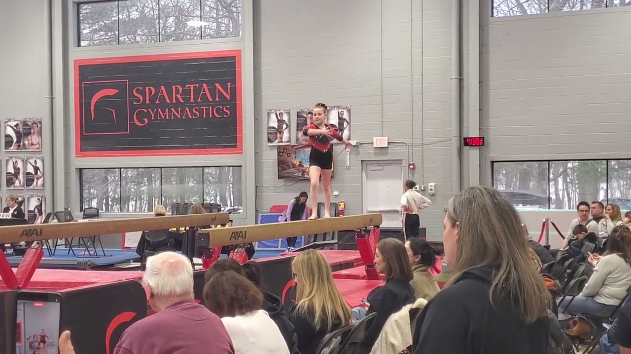 My sister's bar routine 
