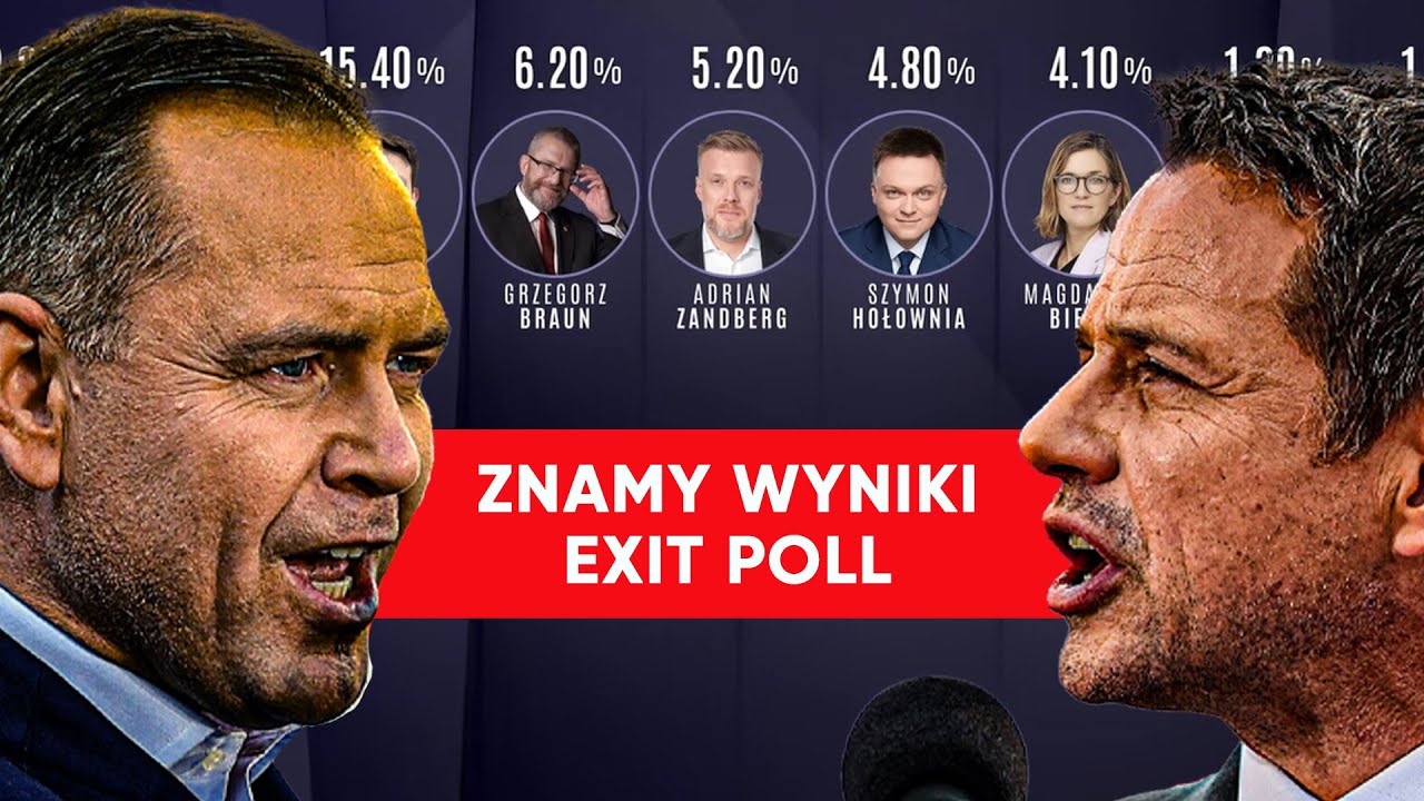 Wybory prezydenckie 2025. Znamy wyniki exit poll