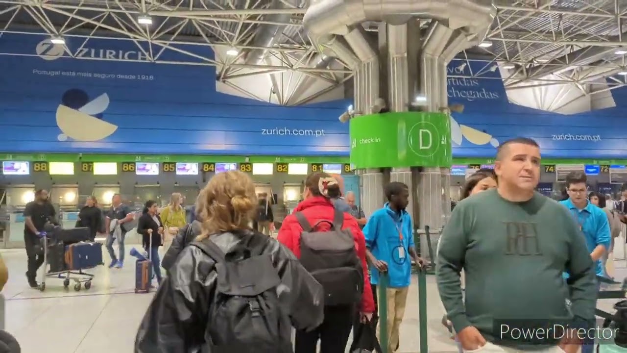 Lisbon Portugal flixbus & Sleeping at the airport