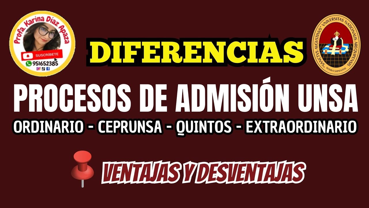 CEPRUNSA, ORDINARIO, QUINTOS, EXTRAORDINARIO UNSA #UNSA #admisión2024 #postulantes #arequipa #aqp 