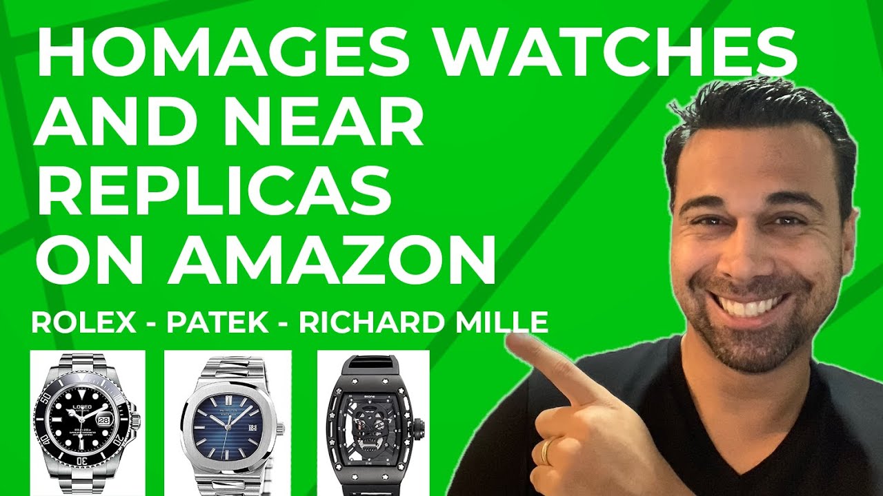 Rolex Submariner Homage and other almost Replicas on Amazon USA 2020 2021