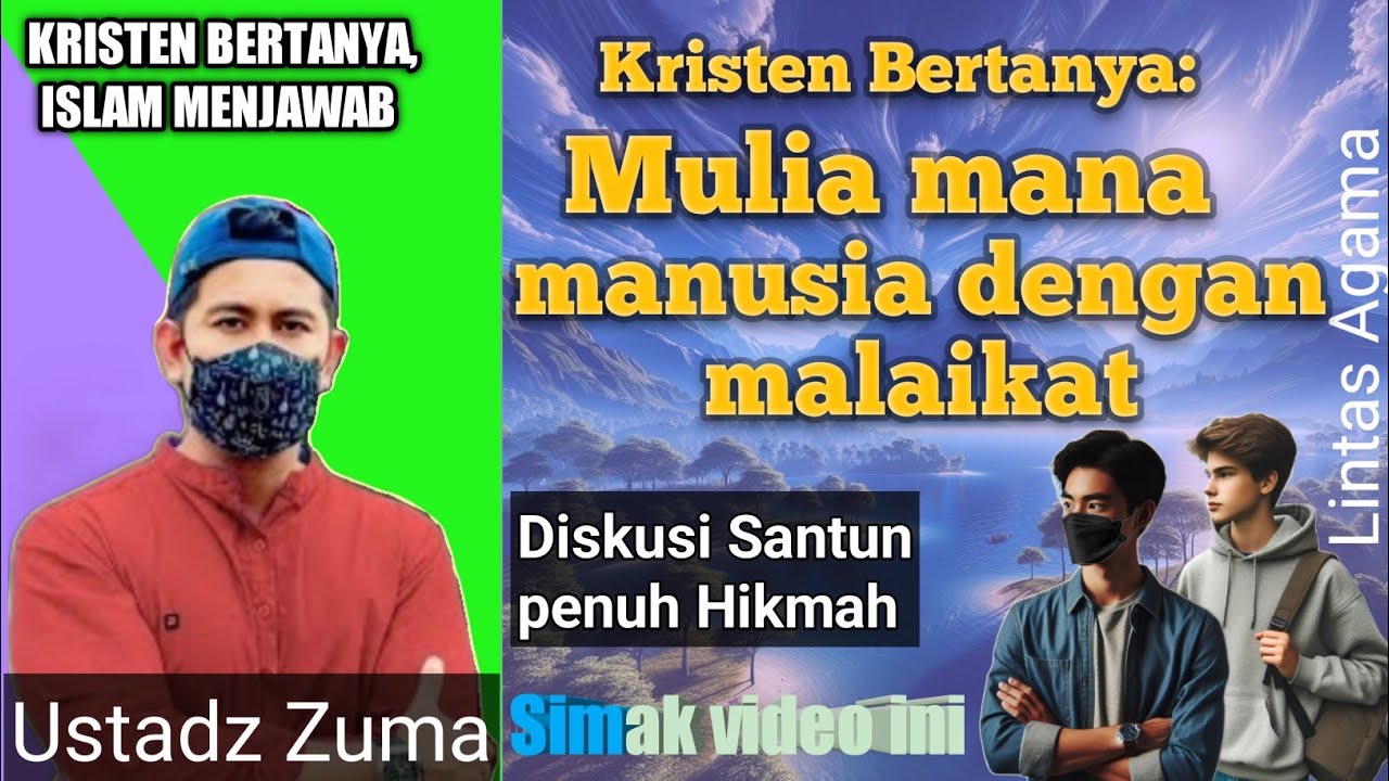 Kedudukan manusia dengan makhluk lainnya | Ustadz Zuma