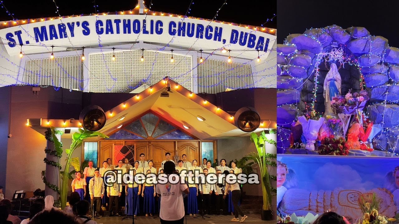 The joyous celebration of Mother Mary’s Birthday at St.Marys Catholic Church,Dubai @ideasoftheresa