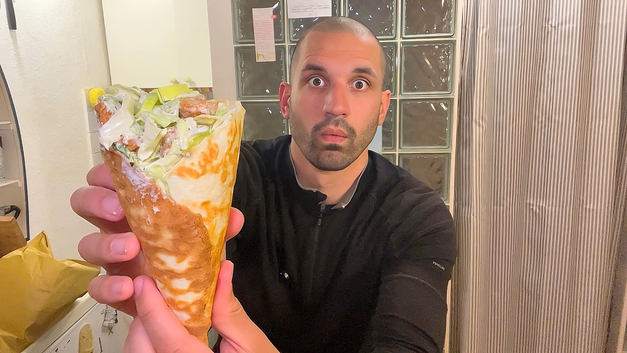 20 cm fullra töltve — Tölcsibe mukbang