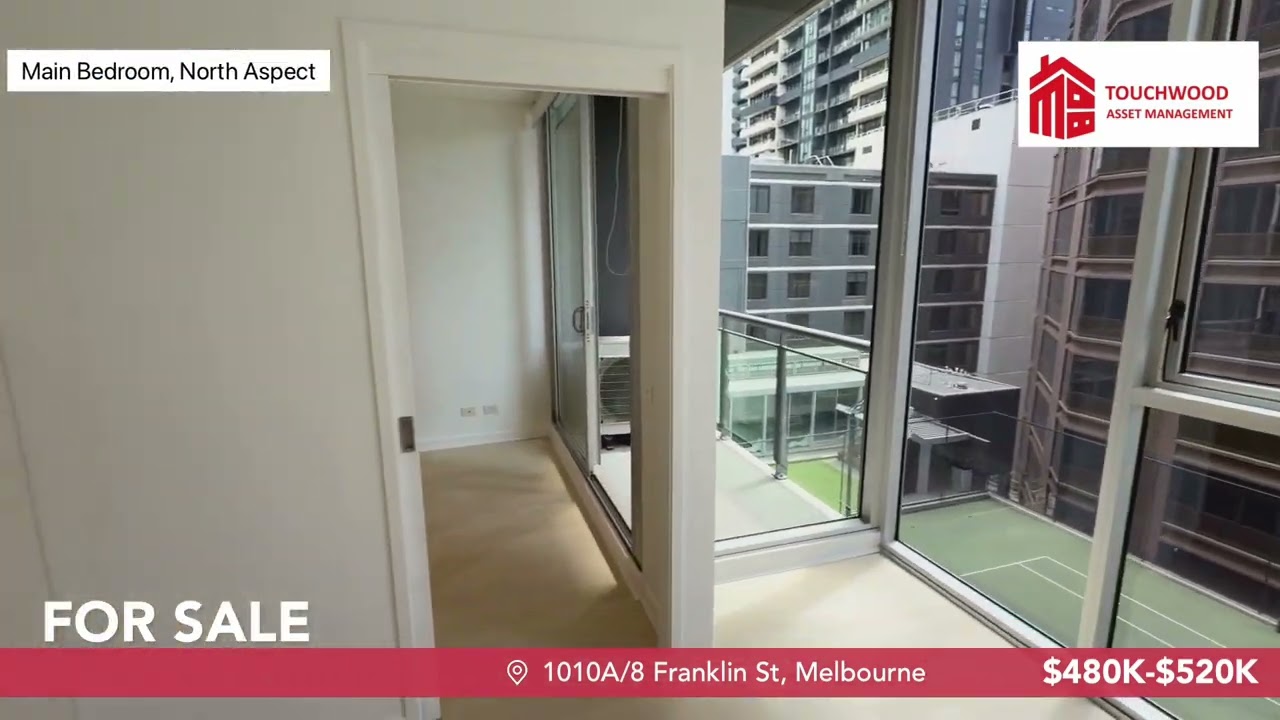 FOR SALE | 1010A/8 Franklin St, Melbourne               (2brm, 1bath, 1car) 