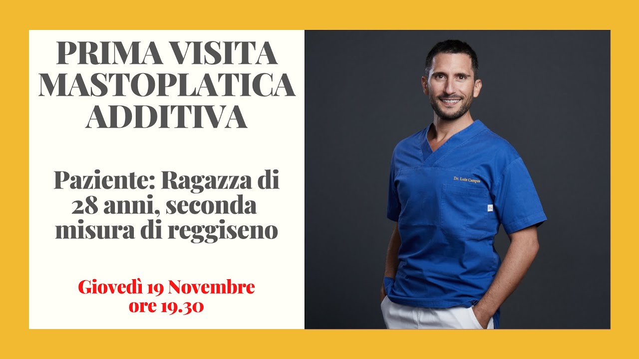 PRIMA VISITA MASTOPLASTICA ADDITIVA