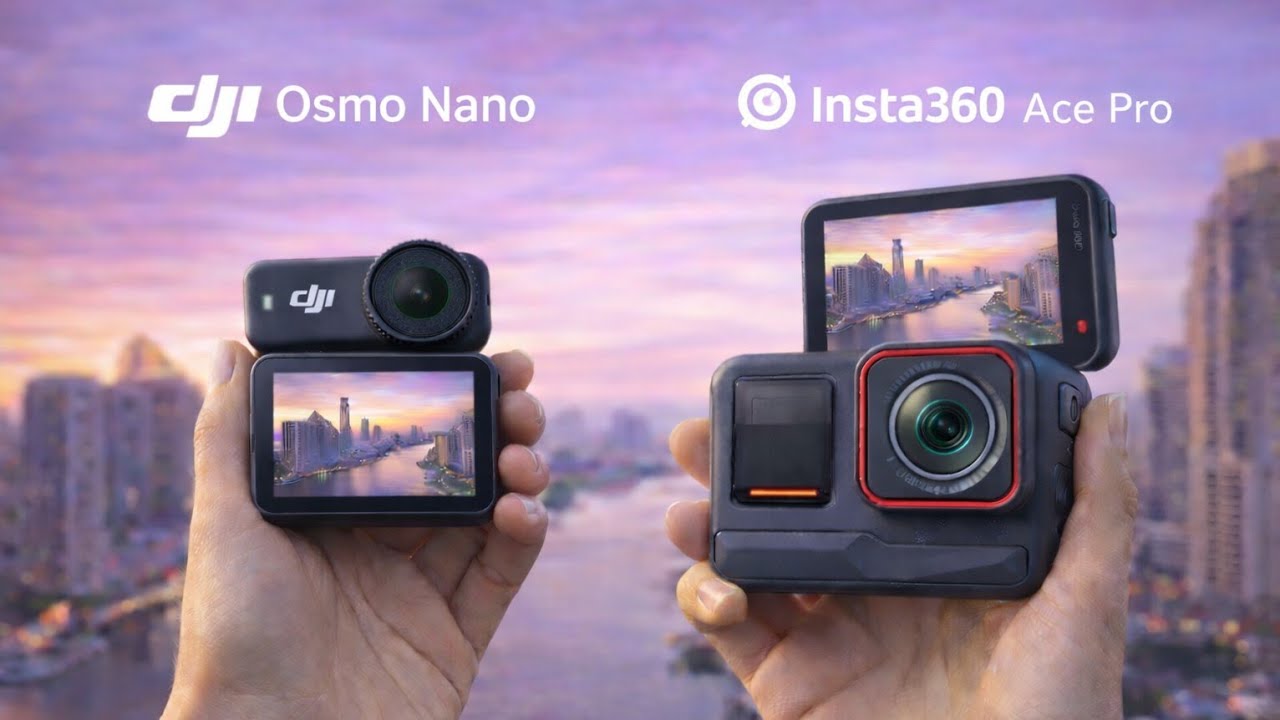 Comparison DJI Osmo Nano VS Insta360 Ace Pro in 2026