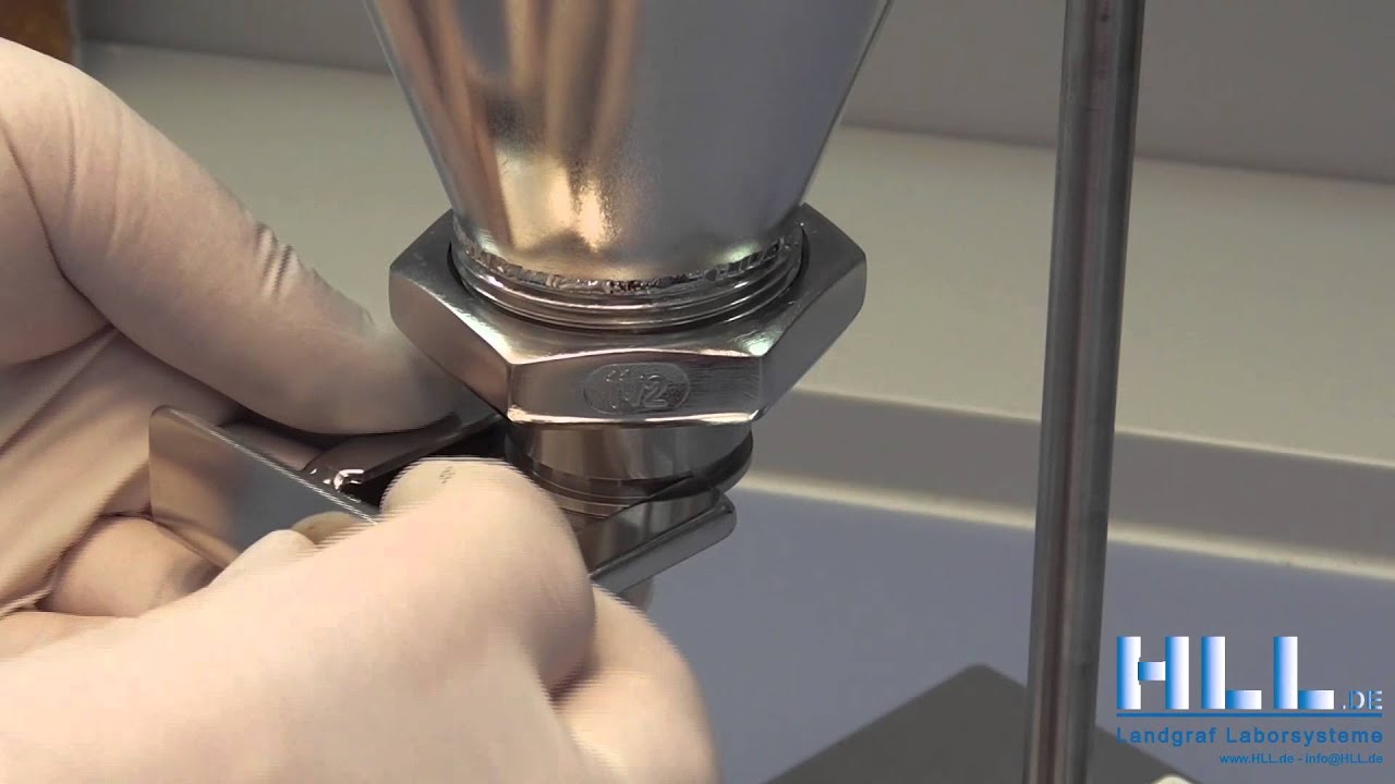 Apparatur zur Bestimmung der Rieselfähigkeit nach DIN EN ISO 6186 (EP 2.916-FLOWABILITY)