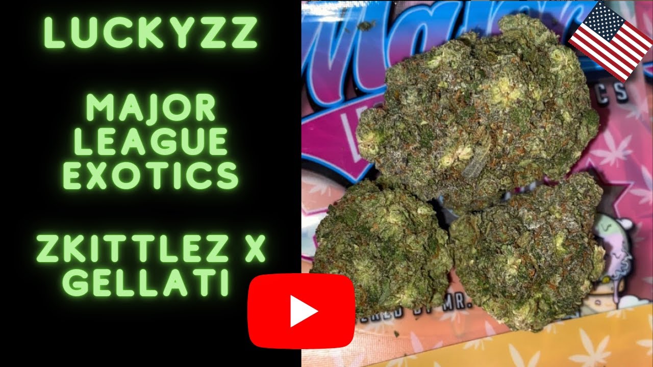 Luckyzz ☘️ from Major League Exotics 🔥  (Zkittlez 🌈 x Gellati 🏆)