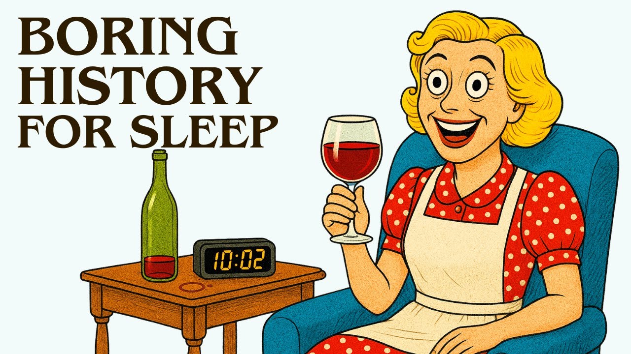 Why 1950s Housewives Started Drinking Before Noon | Boring History For Sleep