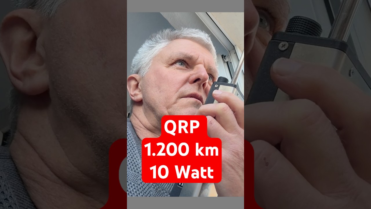 Zettl JPX-20 SSB Handfunkger&auml;t 1.200 km mit 10 Watt Teleskopantenne #hamradio #qrp #kurzwelle
