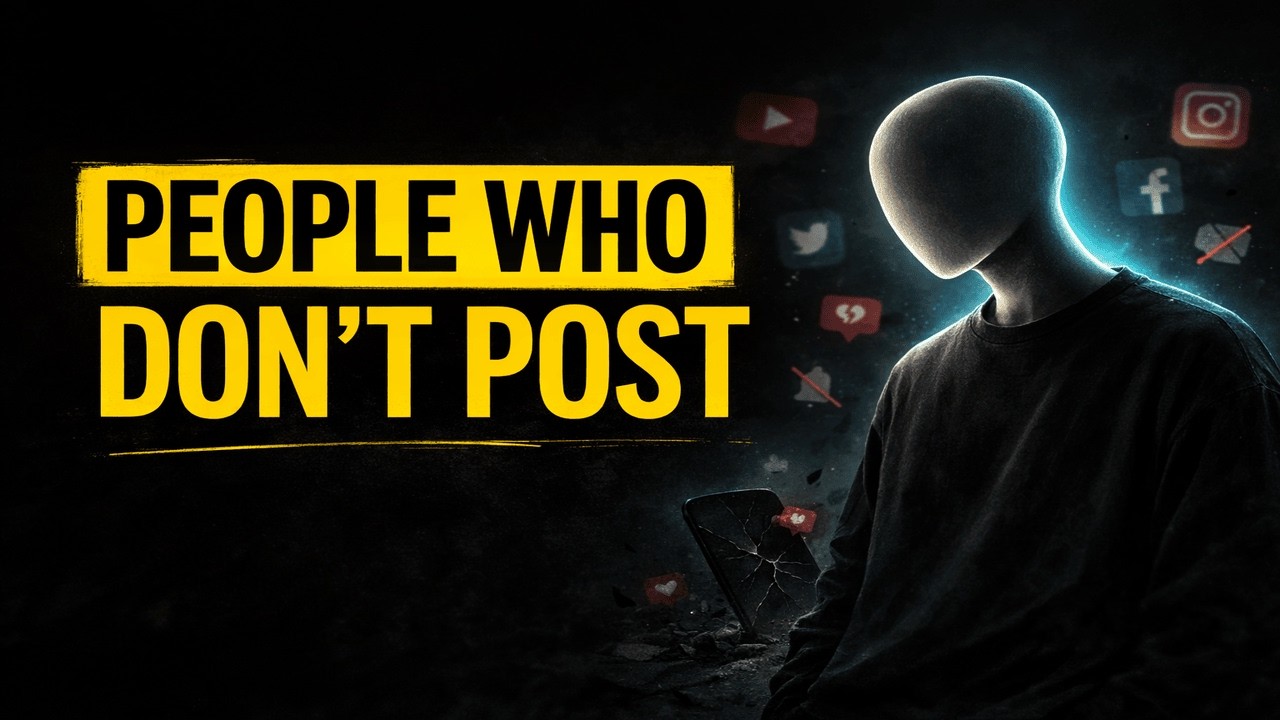 People Who Don't Use Social Media | People Who Don't Post | Social Media Psychology |