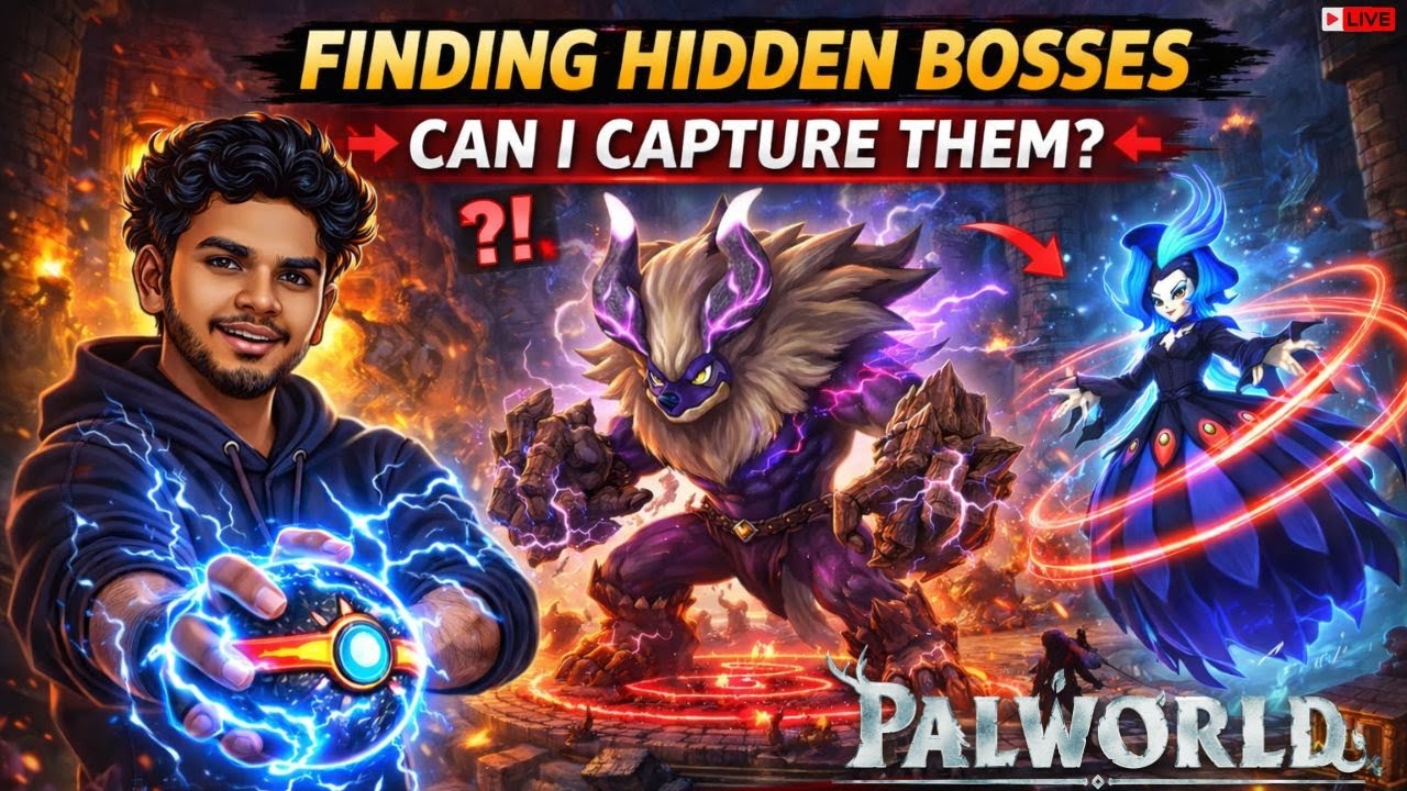 PALWORLD Live Stream..#Royalsstgaming#palworld