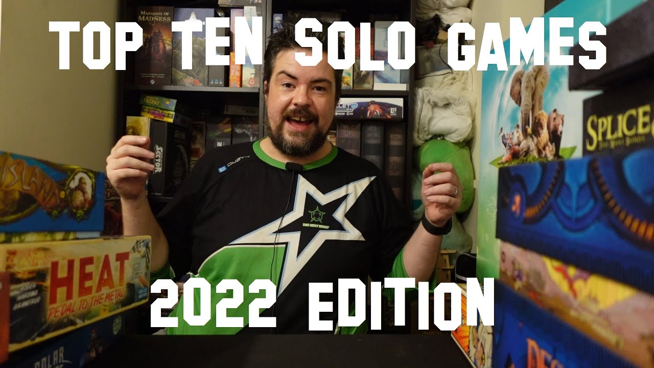 The Hexy Beast - Top 10 Solo Games 2022 Edition