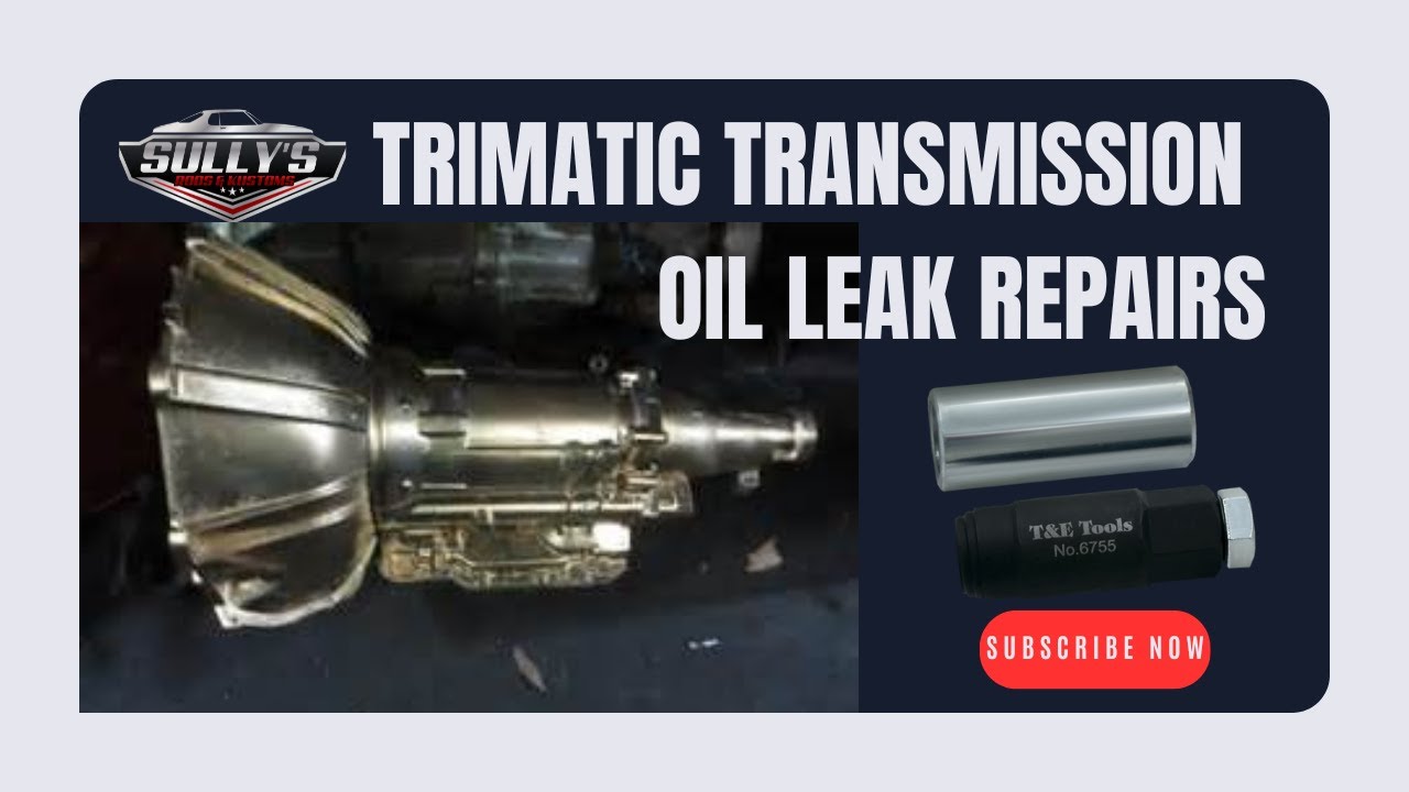 Repairing transmission leaks on a Trimatic (TH180) Transmission.