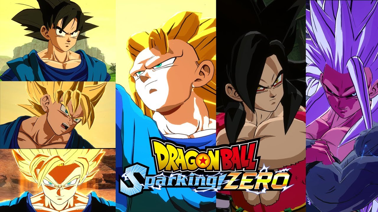 Sparking Zero Mods - NEW! Goku (AF) (SS1-SS5) Showcase