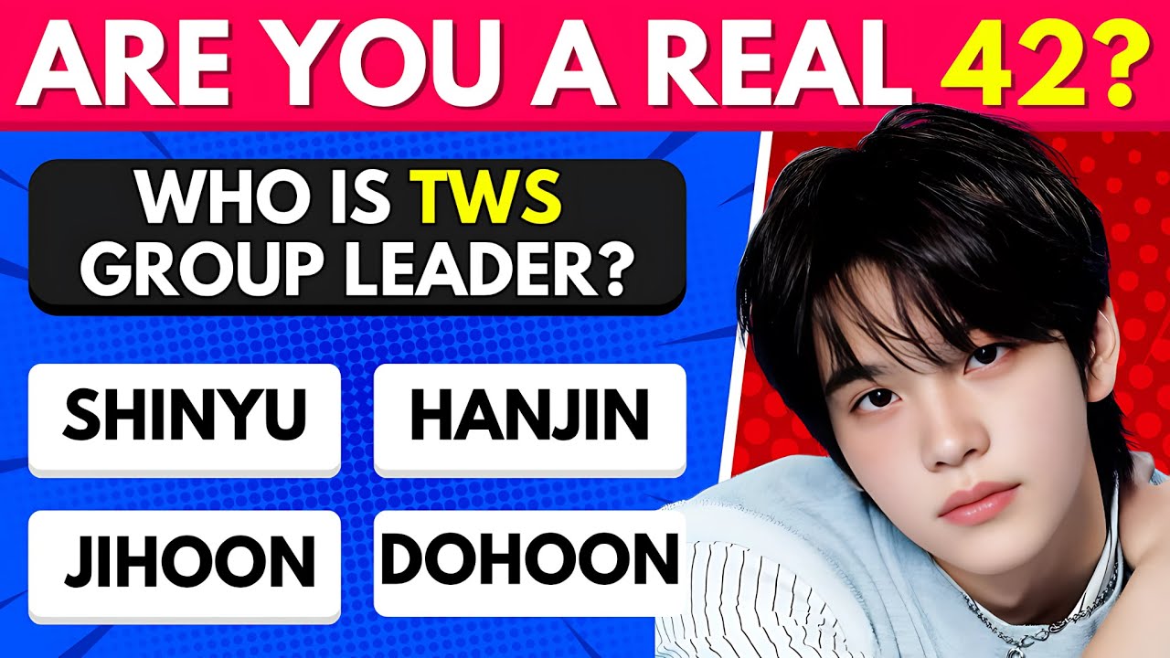 TWS QUIZ: Only Real 42 Will Pass This Challenge!💙| K-Pop Quiz Game 2025