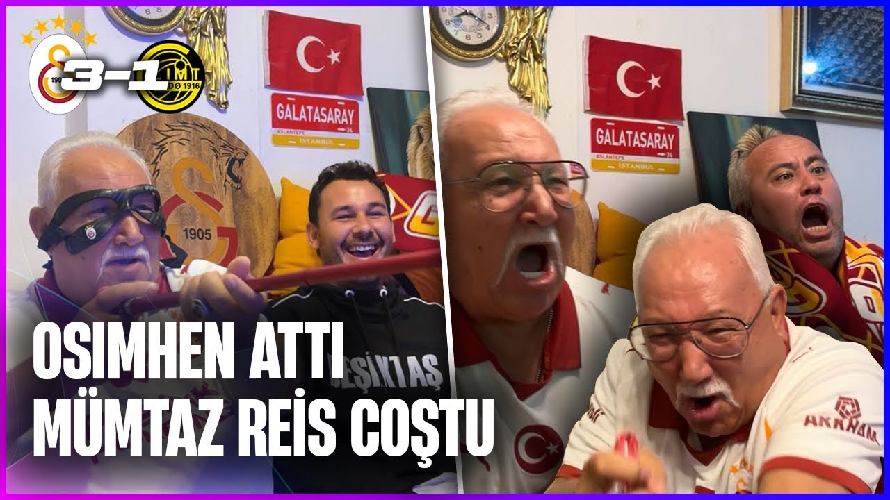 OSİMHEN MÜMTAZZZZZ ÇILGIN CEYHUN😄 GALATASARAY 3-1 BODØ GLİMT #galatasaray 